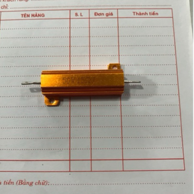 Trở nhôm 50W -15 OHM