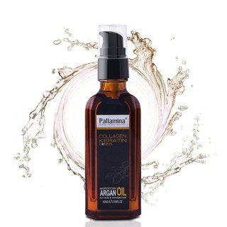  TINH DẦU DƯỠNG TÓC PALLAMINA COLLAGEN KERATIN 60ML 