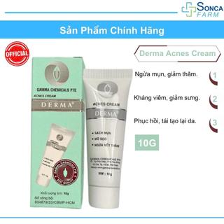 Kem Giảm Mụn Derma Acnes Cream 10G Giúp Giảm Mụn, Giảm Thâm, Liên Sẹo