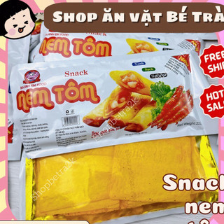 Snack nem tôm ngon