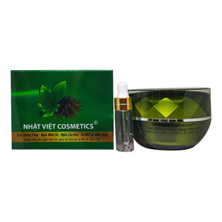 kem dưỡng trắng ngừa nhăn da ngừa lão hóa se khít lỗ chân lông trà xanh tinh chất serum nhật việt cosmetics 20g- 25g