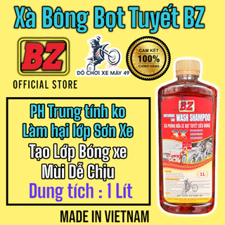 Xà bông bz - nước rửa xe bz gloss shampoo siêu sạch >>>>