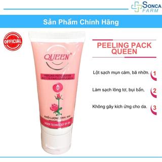 Keo mặt nạ peeling pack queen 25g, 50g lột mụn đầu đen, mụn cám