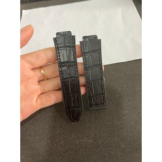 Dây Đồng Hồ H.U.B.L.O. Case 38 Lót Da Vân Đen Size Dây 15 - 23 - 20 TẶNG TOVIT THAY DÂY