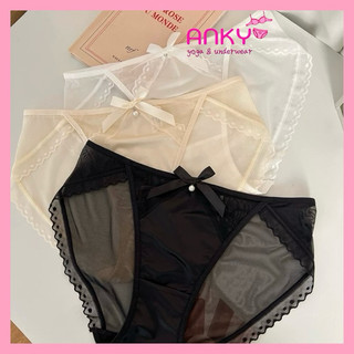Quần lót ren nữ lụa satin viền ren phối lưới cao cấp kiểu dáng gợi cảm