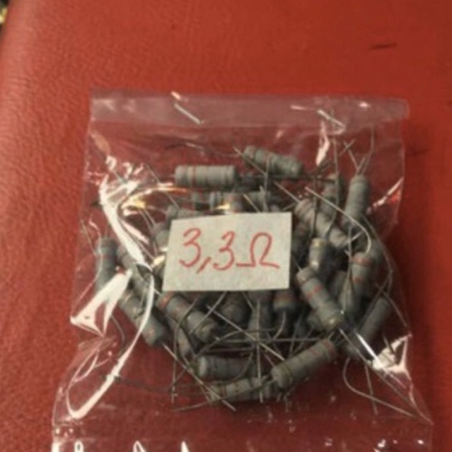 100 con trở 2W 3.3ohm