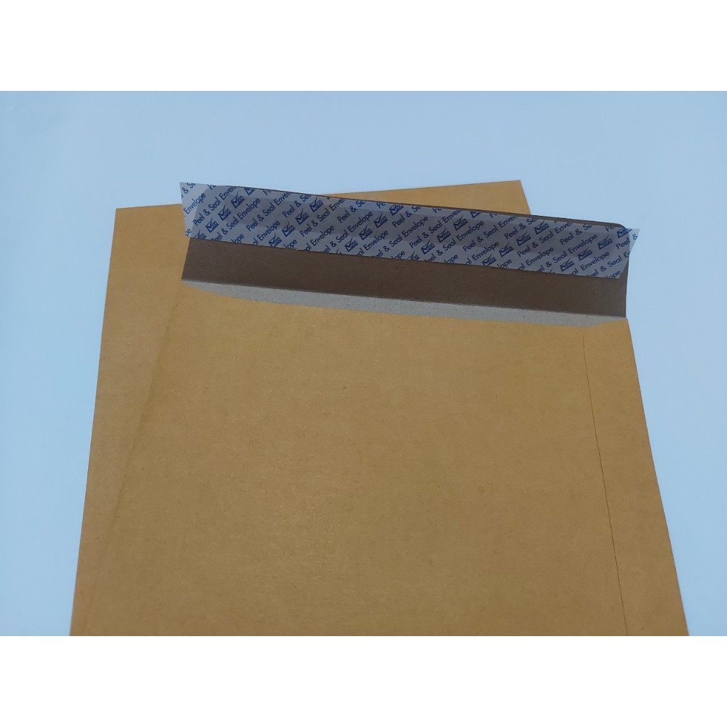 XẤP 10 Cái Bao bì thư A4 giấy Kraft vàng có keo 2 mặt