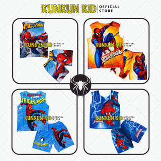 Quần áo trẻ em Kunkun Kid chất thun lạnh co giãn 4 chiều in 3D BL211-1065&TP606 size đại từ 10-60kg