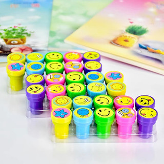 Vỉ 10 Con dấu dễ thương cho bé hình ngẫu nhiên