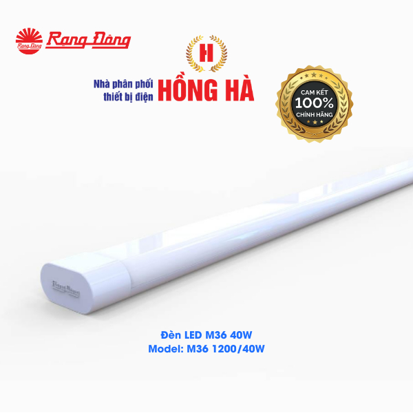 [RẠNG ĐÔNG] Bộ đèn mica LED M36 Rạng Đông 40W/20W