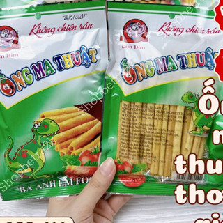 Snack ống ma thuật giòn ngon