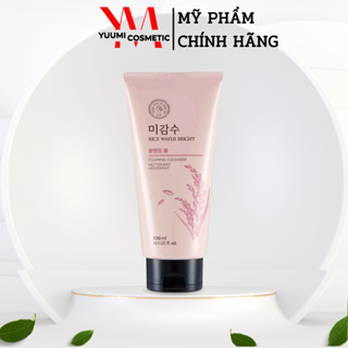 Sữa Rửa Mặt Gạo Hồng TFS Rice Water Bright Cleansing Foam 150ml