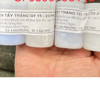 Kem tẩy trắng da nhanh cấp tốc