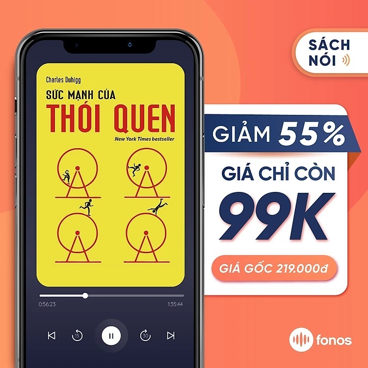 Sách nói Fonos: Sức Mạnh Của Thói Quen