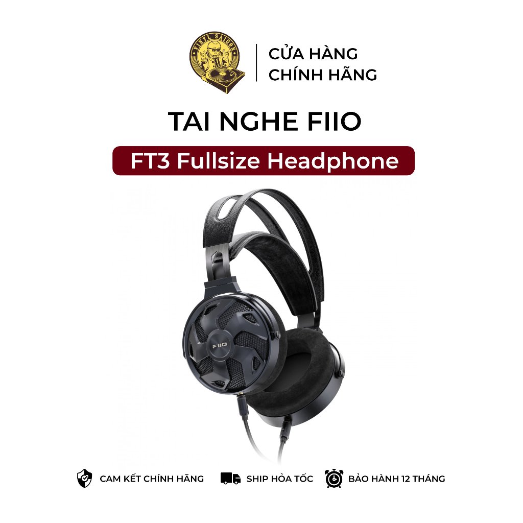 Tai nghe chụp tai open-back FiiO FT3 fullsize headphone