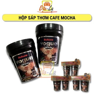 2 Hộp sáp thơm Cafe khử mùi ô tô, văn phòng - BULLSONE VOGUE CAFÉ MOCHA 130G