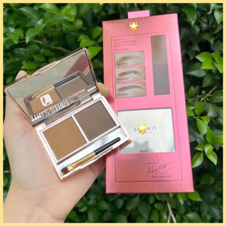 Phấn kẻ chân mày BROWIT EASY DRAWING BROW SHADOW SERIES I (Y2019)