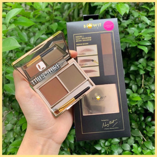 Phấn kẻ chân mày BROWIT EASY DRAWING BROW SHADOW SERIES I (Y2019)