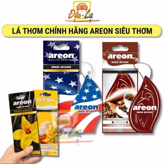 Lá Thơm Treo Xe Ô Tô - Lá Thơm Areon Khử Mùi Xe Siêu Thơm, Nhập khẩu Bulgaria
