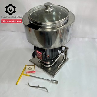 Máy xay thịt công nghiệp làm giò,chả 1100W có bao đá đa năng, 2 lớp, máy xay pate, dây đồng 100%