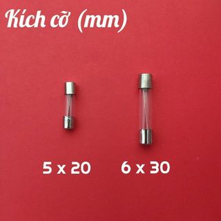Cầu chì ống 5x20 & 6 x 30 (mm) 7A - 10A - 15A - 20A - 30A ❤️freeship❤️