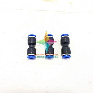 Bộ 3 cút nối thẳng ống 6mm dùng cho máy lọc nước RO
