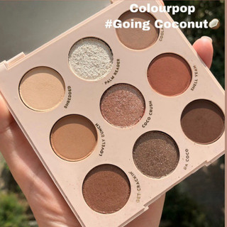 [BILL US] Phấn mắt Colourpop Going Coconut tông nâu tây cực đẹp