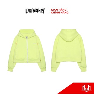 Áo Khoác Hoodie Zip Nam Unisex <  GOBLIN SIGNATURE BOXY HOODIE ZIP NEON > Thêu Cao Cấp Dày Dặn
