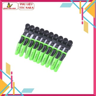 Sét 10 cây kẹp mỏ vịt kẹp cá sấu kẹp tóc Tigi 3 màu lựa chọn (lốc 10 cây)
