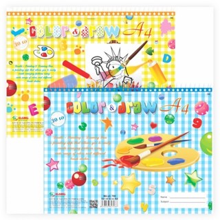 Vở vẽ A4 lò xo 20-30 tờ giấy đẹp