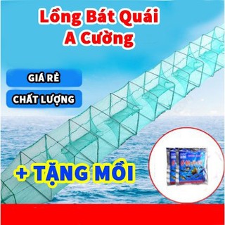 [Giá Tại Xưởng] Lồng bát quái Dài 3M đến 8m + Tặng Mồi 1 gói mồi tôm,cua,cá,lươn,trạch