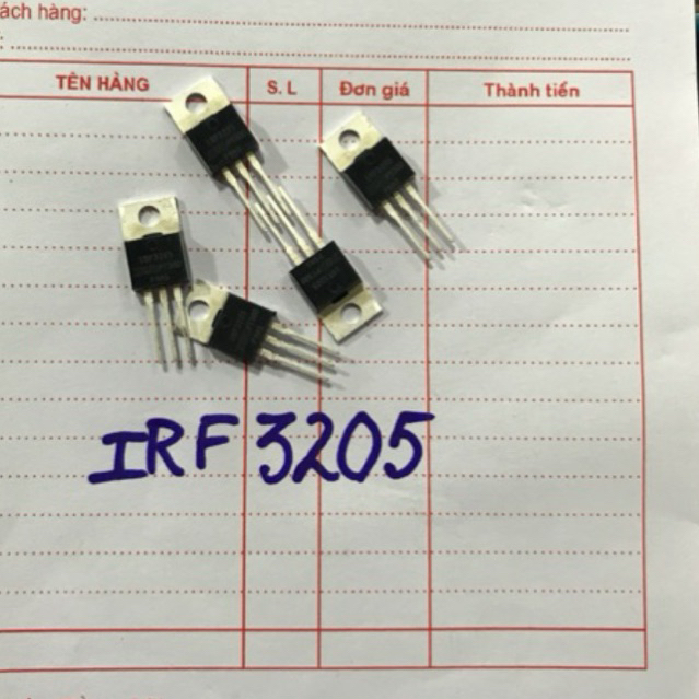 5 con IRF 3205 MOSFET(N)55V-110A-200W