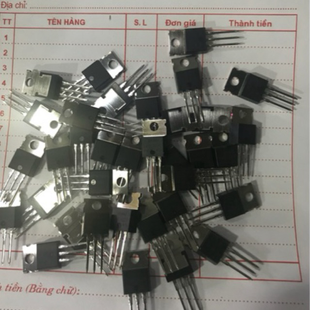 10 con IRF 840 MOSFER TO220