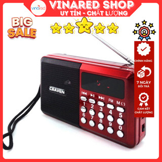 Loa Đài Craven - CR26 Nghe Nhạc - Thẻ Nhớ - FM Chính hãng