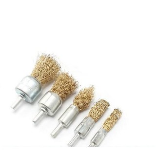 Chổi đánh gỉ trục 6mm sợi đồng ❤️freeship❤️