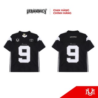 Áo Thun Jersey Unisex URBAN MONKEY " 9TH Capsule Jersey Black " Chất Liệu Poly Cao Cấp Phối Màu Đen