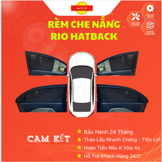 Rèm Che Nắng Loại 1 Chính Hãng Mr Ô Tô ,Thiết Kế Cho Xe Kia Rio Hatback  Bảo Hành 24 Tháng