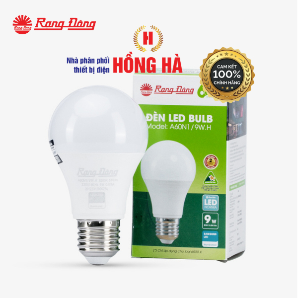 [RẠNG ĐÔNG] Bóng đèn LED BULB tròn 9W/7W/5W/3W Rạng Đông