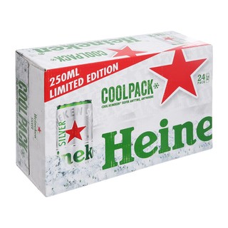 Bia HEINEKEN silver coolpack lon 250ml