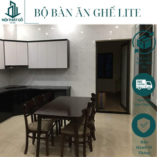 Bàn ghế ăn, bộ bàn ăn lite gỗ tự nhiên cao cấp