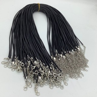 Dây da móc khóa đeo mặt phật bản mệnh, dây chuyền kèm móc khóa