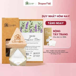 Tinh Dầu Treo Hoa Tím Thiên Nhiên Nguyên Chất Giúp Ngủ Ngon Thư Giãn Cỏ Mềm 8,5ml