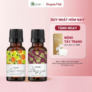 Tinh Dầu Xông Phòng Thiên Nhiên Nguyên Chất Khử Mùi An Toàn Cỏ Mềm Homelab 20ml