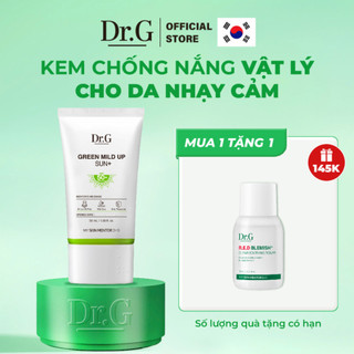Kem Chống Nắng Thuần Vật Lý Cho Da Nhạy Cảm Dr.G Green Mild Up Sun+ SPF50+PA++++ 50ml
