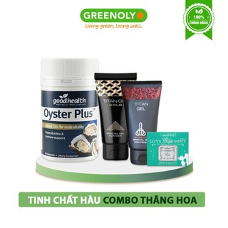 Tinh chất hàu New Zealand Good Health Oyster Plus tăng cường sinh lý nam giới hộp 60v