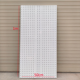 {TẶNG VÍT + TẮC KÊ} Tấm bảng Pegboard treo phụ kiện đa năng - Dài 1m x Rộng 0.5m