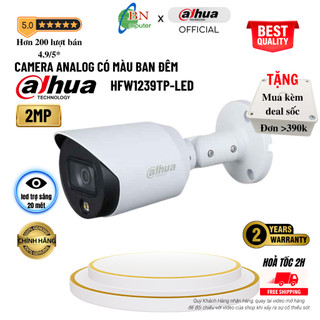 Camera analog Color DH-HAC HFW 1239TP-LED và 1239TP-A-LED Có micro