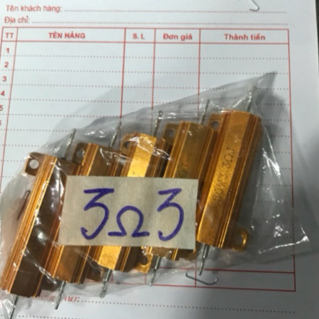 Trở nhôm 50W-3.3 OHM