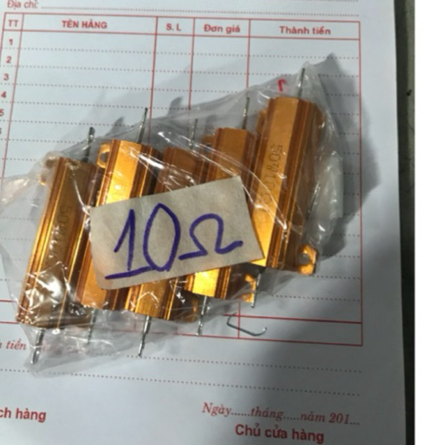 Trở nhôm 50W -10 OHM