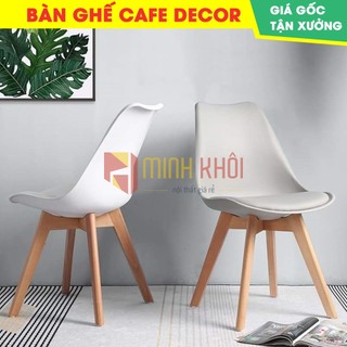 Ghế Eames nệm chân gỗ nhập khẩu giá rẻ